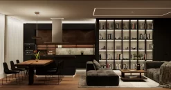 Verge Ceiling Tunable White 2K6K Plaster-In System -Fashion Lighting app photo pe lighting living room 01 4000k