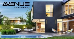 Bel Air Outdoor Wall Sconce 19 Bel Air Outdoor Wall Sconce -Fashion Lighting avenue BelAir outdoorwall blk28 add3