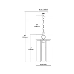 Bianca Outdoor Pendant