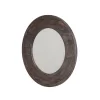 Black Wash Wood Mirror