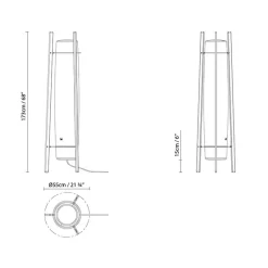 Inn Side Outdoor Floor Lamp