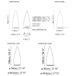 Kanpazar Outdoor Floor Lamp