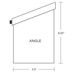 Yosemite Angle Top Outdoor Well Light 12V