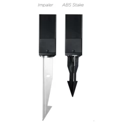 Mount Rainier Three-Window Outdoor Bollard 12V 5 Mount Rainier Three-Window Outdoor Bollard 12V -Fashion Lighting brilliance mt rainier stakes