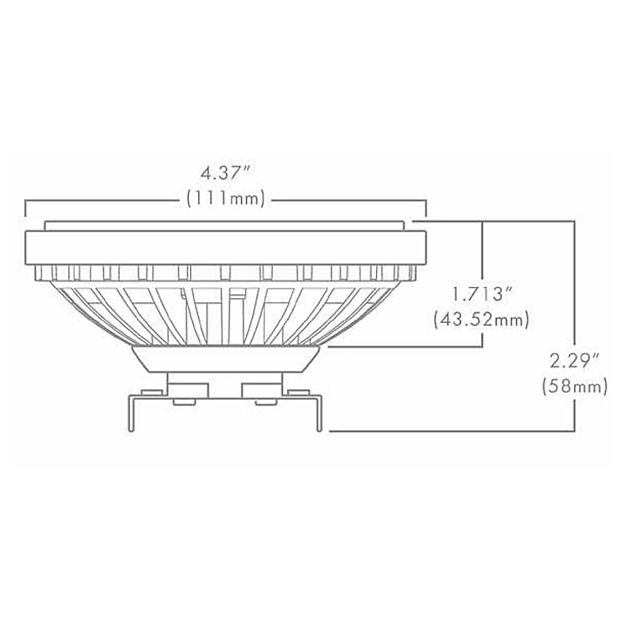 PAR36 G53 Base 15W 12V 15Deg 2700K 85CRI 10-PACK 1 PAR36 G53 Base 15W 12V 15Deg 2700K 85CRI 10-PACK