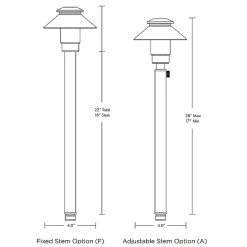 Zion Outdoor Path Light 12V