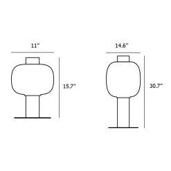 Bonbori Outdoor Table Lamp
