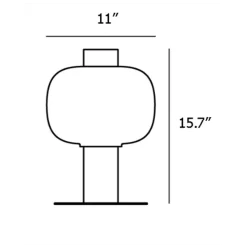Bonbori Outdoor Table Lamp - Overstock
