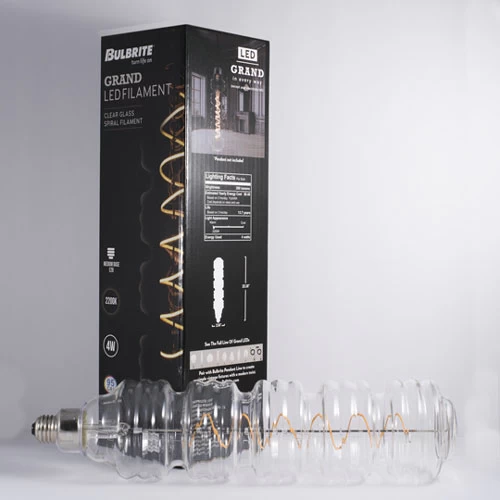 Nostalgic Med Base 4W 120V X-Large Bottle Shape Filament 1 Nostalgic Med Base 4W 120V X-Large Bottle Shape Filament