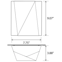 Calx Outdoor Downlight Wall Sconce