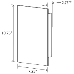 Tersus Outdoor Downlight Wall Sconce