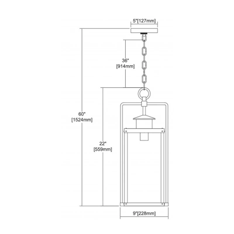 Crested Butte Outdoor Pendant 1 Crested Butte Outdoor Pendant