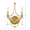 Metro Droplet Wall Sconce