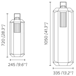 Cube Outdoor Portable Lamp