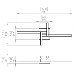 Maud Bathroom Vanity Light
