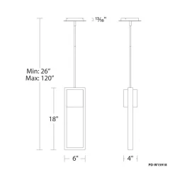 Archetype Outdoor Dark Sky Pendant