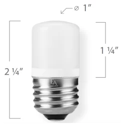 Squatty E26 Med Base Warm Dim 5W 120V 90CRI 2-PACK