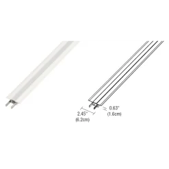 BIY TruLine 1.6A 24VDC Plaster-In LED Channel