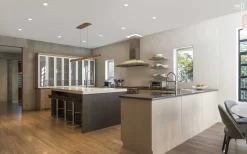 Verge Ceiling 5W Warm Dim Plaster-In System -Fashion Lighting edge verge ceiling install kitchen