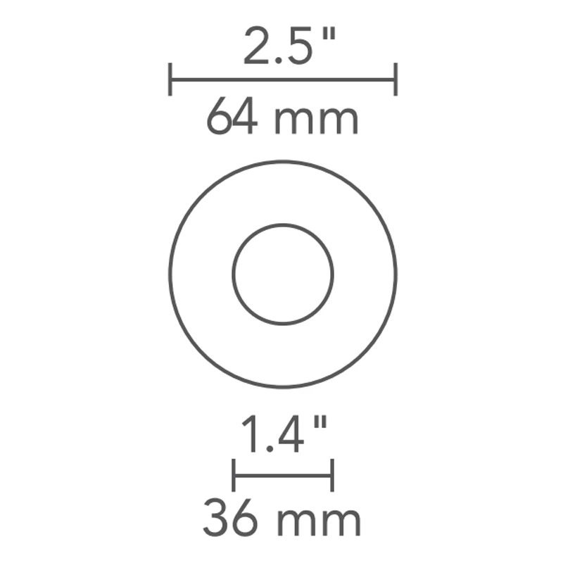 2 Inch Round Flangeless Bevel Lensed Shower Trim 1 2 Inch Round Flangeless Bevel Lensed Shower Trim