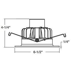 5 Series 650LM Retrofit Recessed Reflector