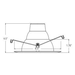 5 Series 950LM Retrofit Recessed Reflector