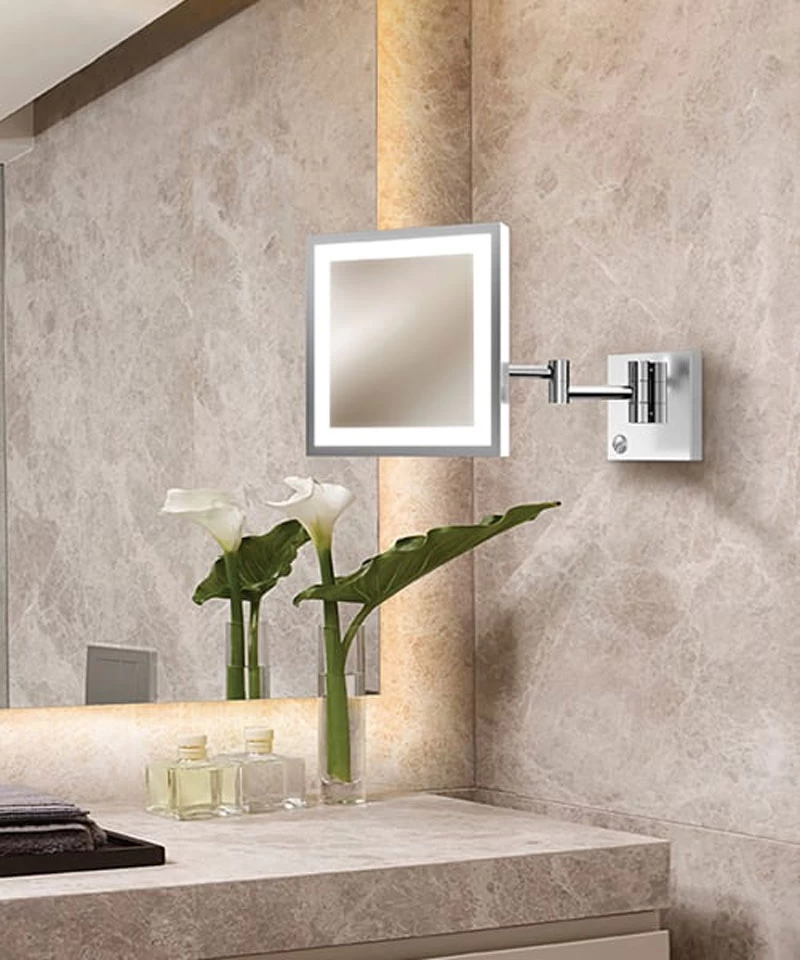 Elixir Wall Mount Makeup Mirror 2 Elixir Wall Mount Makeup Mirror - Image 2