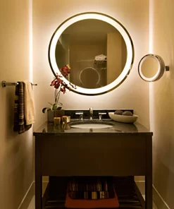 Eternity Round Lighted Mirror -Fashion Lighting em eternity img06