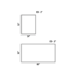 Lumo Color Select LED Mirror
