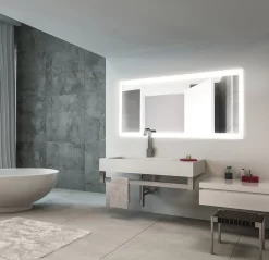 Odessa Rectangular Color Select LED Mirror 11 Odessa Rectangular Color Select LED Mirror -Fashion Lighting eurofase 31487 instba