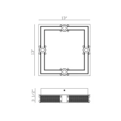 Admiral Outdoor Ceiling Light