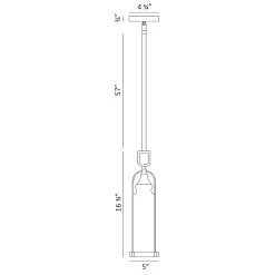 Yasmin Outdoor Pendant