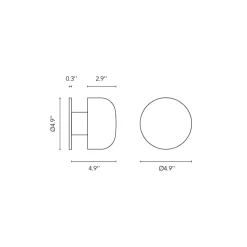 Bellhop Outdoor Wall / Ceiling Light