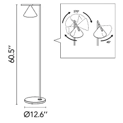 Captain Flint Outdoor Floor Lamp