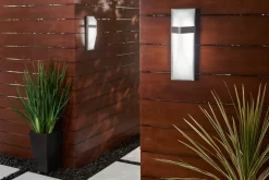 Wedge Outdoor LED Wall Sconce -Fashion Lighting gkv P1237 566 L 2016 03 10 OWN