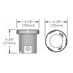 IUL516 LED Composite Inground Uplight