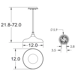 Ranch Outdoor Pendant