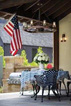 Sawyer Outdoor Chandelier -Fashion Lighting hin sawyerchand outdr1