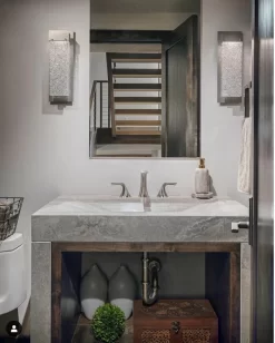 Parallel Wall Sconce -Fashion Lighting hmr parallelwall bathrm