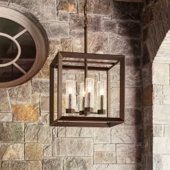 Rhodes 120V Outdoor Square Pendant