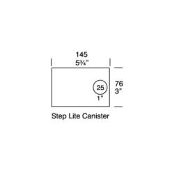 Step Mounting Canister