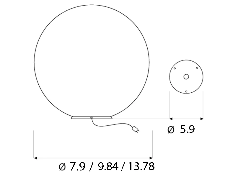 Luna T.Moon Table Lamp 1 Luna T.Moon Table Lamp