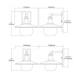 Jackson Outdoor Wall Sconce