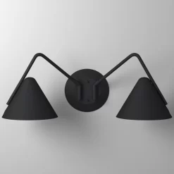 Zag Wall Sconce -Fashion Lighting jdg NSH 4242 MBTX add4