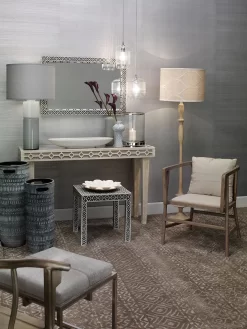 Evelyn Rectangle Mirror 7 Evelyn Rectangle Mirror -Fashion Lighting jyc evelynmirrec liv1