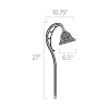 12V Intaglio Crook Neck Path Light