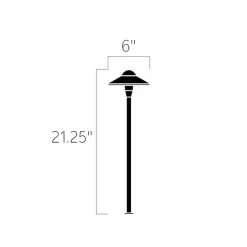 12V Dome 6IN Path Light