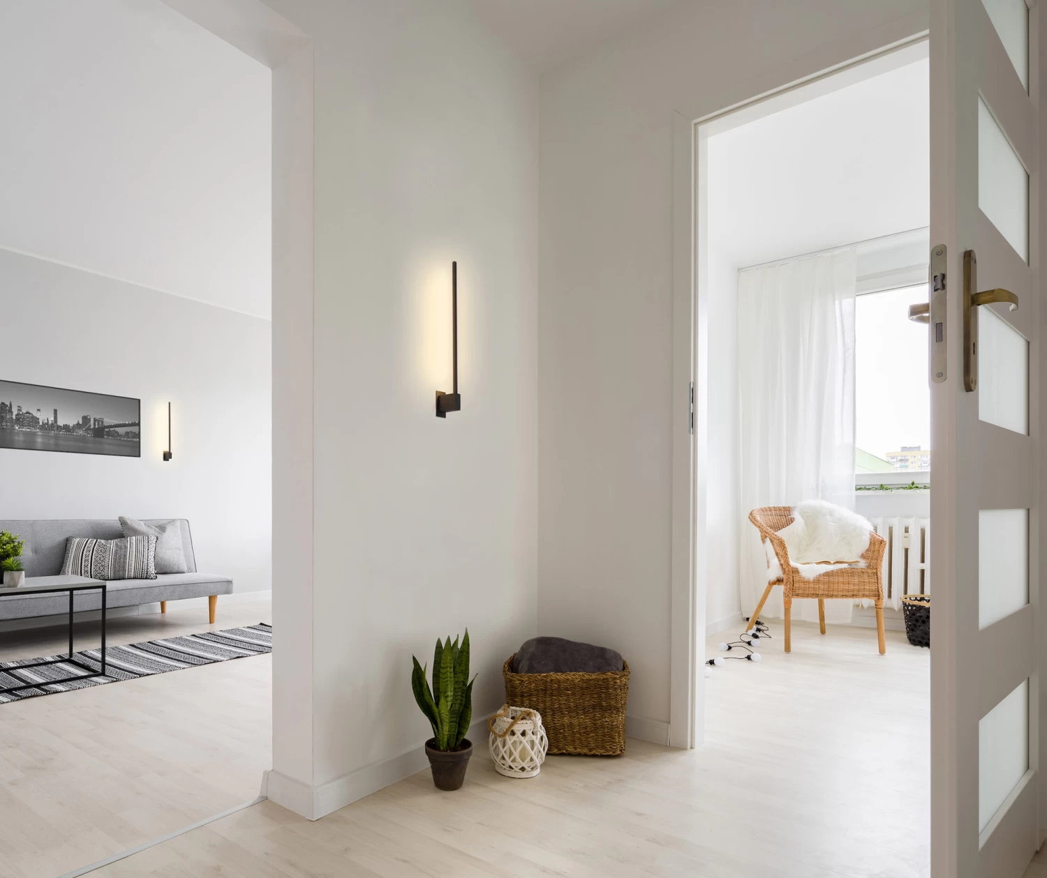 Z-Bar End Mount Wall Sconce 5 Z-Bar End Mount Wall Sconce - Image 5