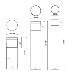 Hanover Outdoor Bollard