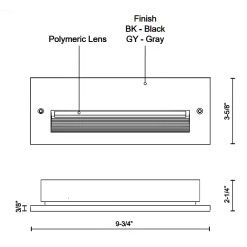 Newport ER7110 Recessed Step Light